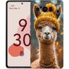 Кавайная альпака милый чехол для телефона для Google pixel 9 8 7 6 Pro 8A 6A 7A 5G Силиконовый противоударный черный чехол Fundas