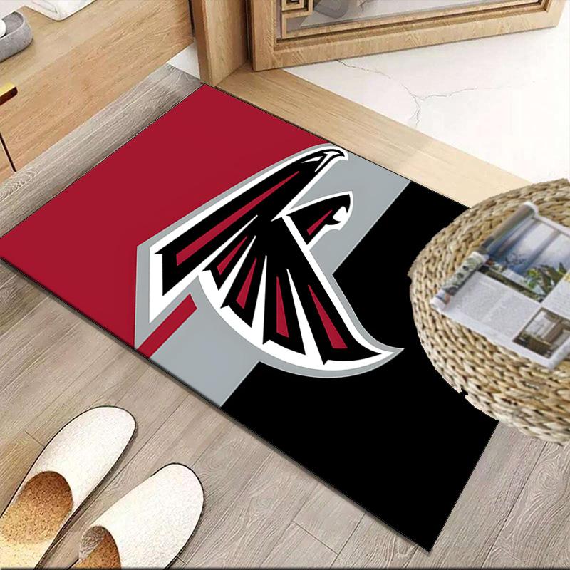 Falcons Logo Carpet, Kitchen Rugs, Yoga Mat, Non-Slip Mats, Rug for Bathroom, Living Room bedroom, Camping Rugs Christmas Gift