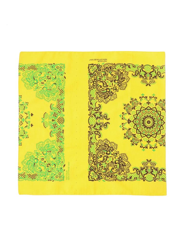 Beams Boy Women's Irregular Cut Handkerchief/Bandana, Yellow, Free Size, 13470018629