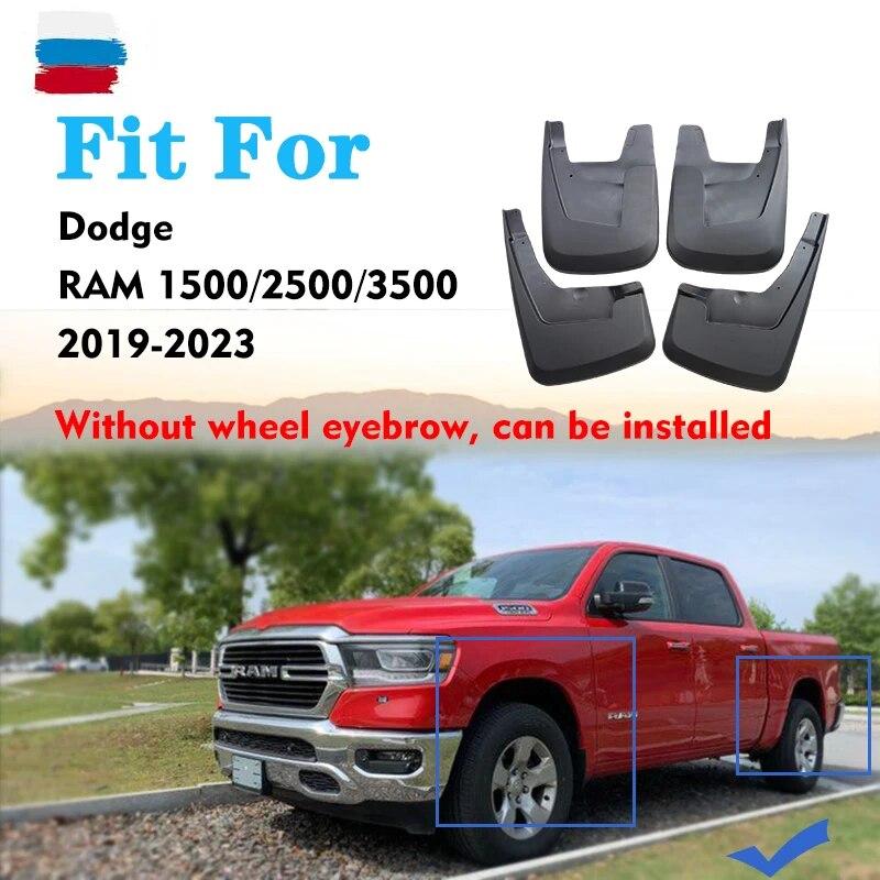 -Для Dodge RAM Pickup 1500 2500 3500 брызговик на крыло, брызговики, брызговики, автомобильные аксессуары, передние и задние, 4 шт.