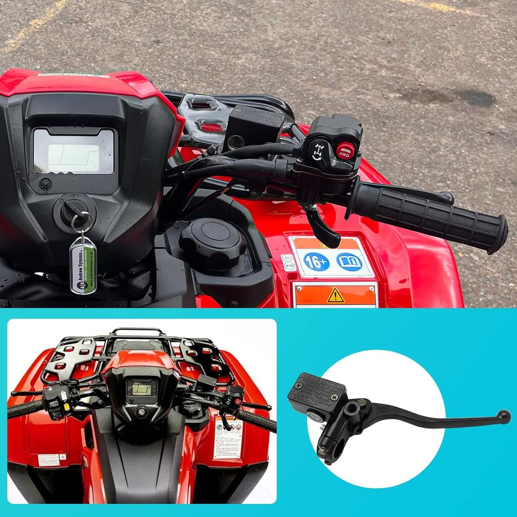 Передний главный тормозной цилиндр, совместимый с Honda TRX 200 250 300 350 420 500 520 ATC 200X 250R 350X OME#45510-HR3-305