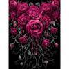 5D Алмазная картина Цветок DIY Алмазная вышивка Роза Аксессуары для украшения дома