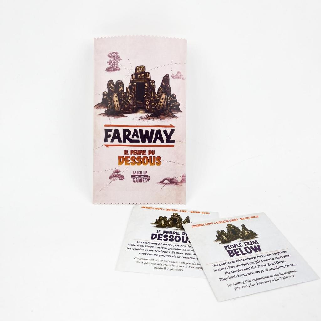 Далекие земли Настольная игра 2-6 игроков Вечеринка Смешные Настольные игры Друзья Развлечения Стратегия Карты