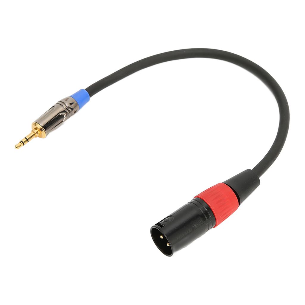XLR Male to 3.5mm Cable Stereo Lossless Noise Reduction Microphone Balanced Cable для камеры