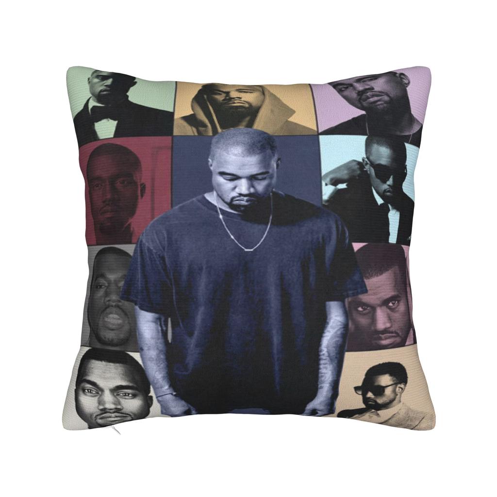 K-kanyes w-wests смешные мемные наволочки Чехол для подушки Подушки Новый стиль Декор дивана Молния Разные размеры