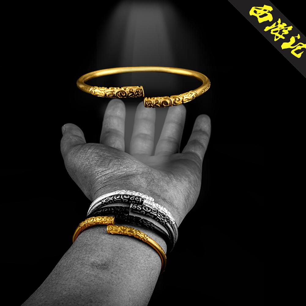 Wukong Ruyi Jingu Bang Bracelet: Monkey King Mythology Inspired 3D Metal Jewelry from Journey To the West