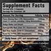 PANAX GINSENG, 120 Vegetarian Capsules, 2800 mg, Relieves Fatigue, Boosts Energy Levels and Muscle Building