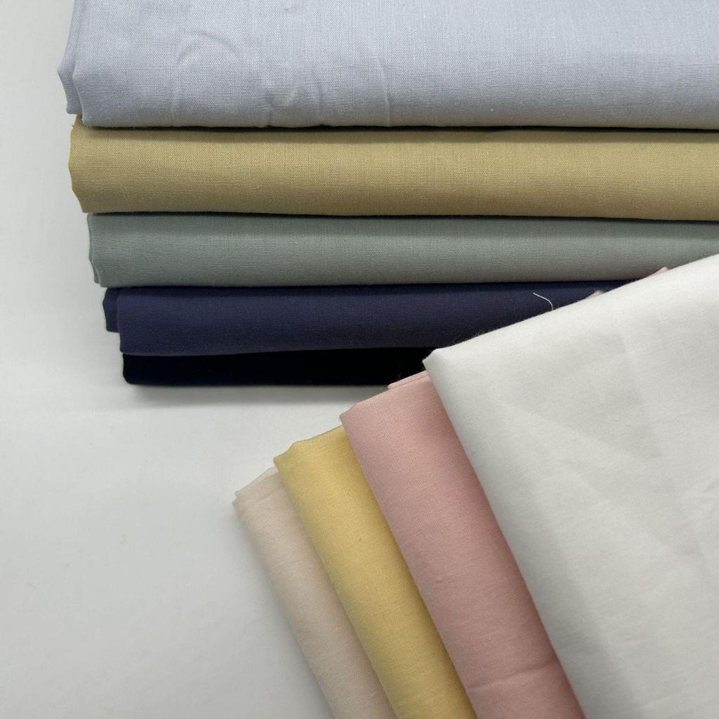 Ткань поплин из чистого хлопка, вымытая для детской одежды