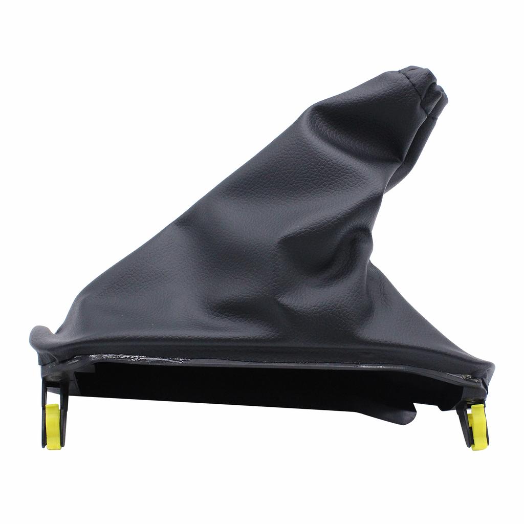 Automobile Handbrake Dust Cover, Black PU Lther Handbrake Cover with Thrd Stitches, X 2008 2018, Unique and Stylish Design, OE Manufacturer Number
