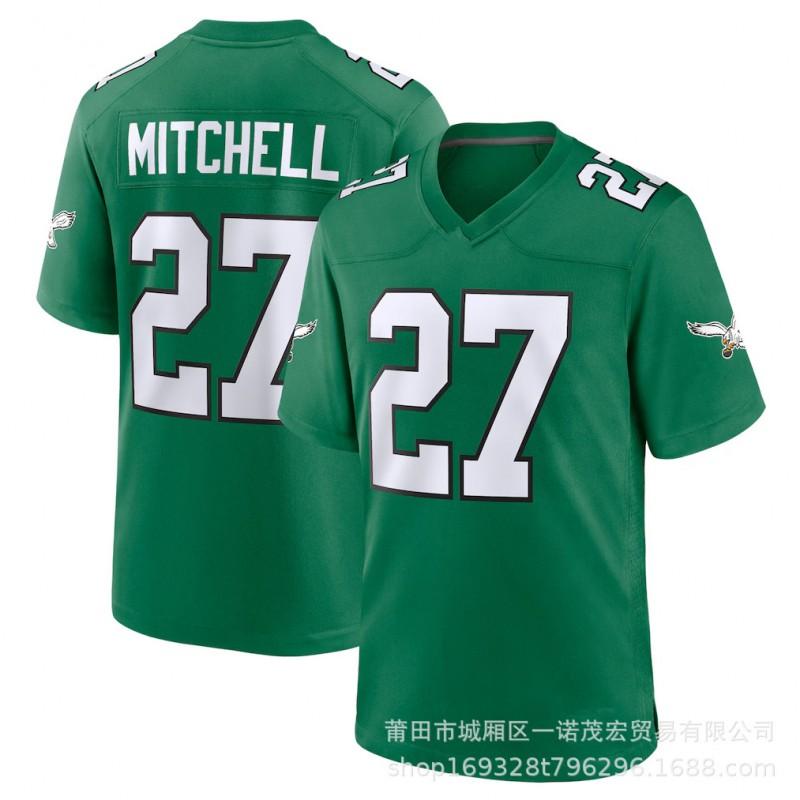 Eagles Football Jersey Embroidered Team Apparel Mens Sports Uniform S-XXXL Multiple Numbers Colors