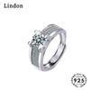Классическое кольцо Lindon с медным цирконием, женские ювелирные изделия, свадебный подарок для вечеринки