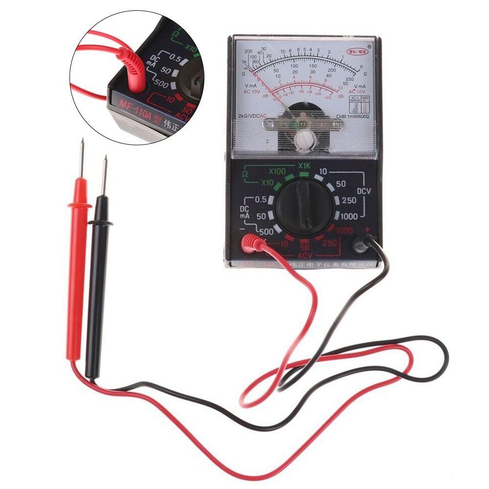 Precision Multitester OHM Tester AC/DC Current Voltage Tester Analog Multimeter Voltmeter True RMS