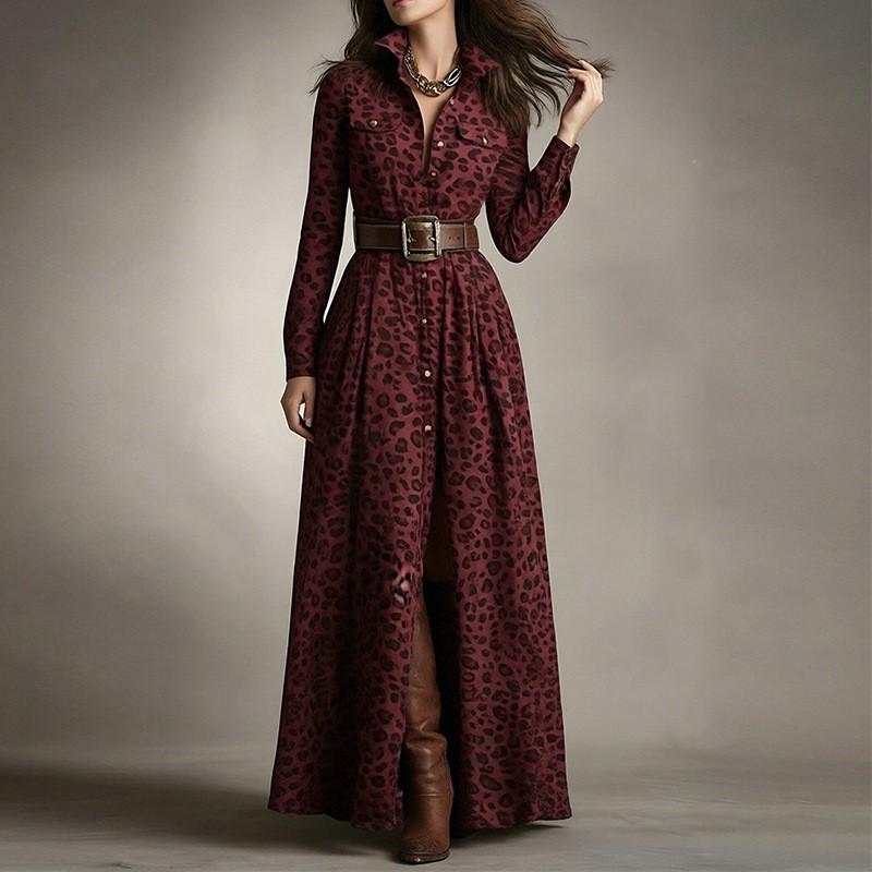 2026 Womens Vintage-Inspired Asymmetrical French Long Dress A-Line High Waist Casual Elegant Maxi