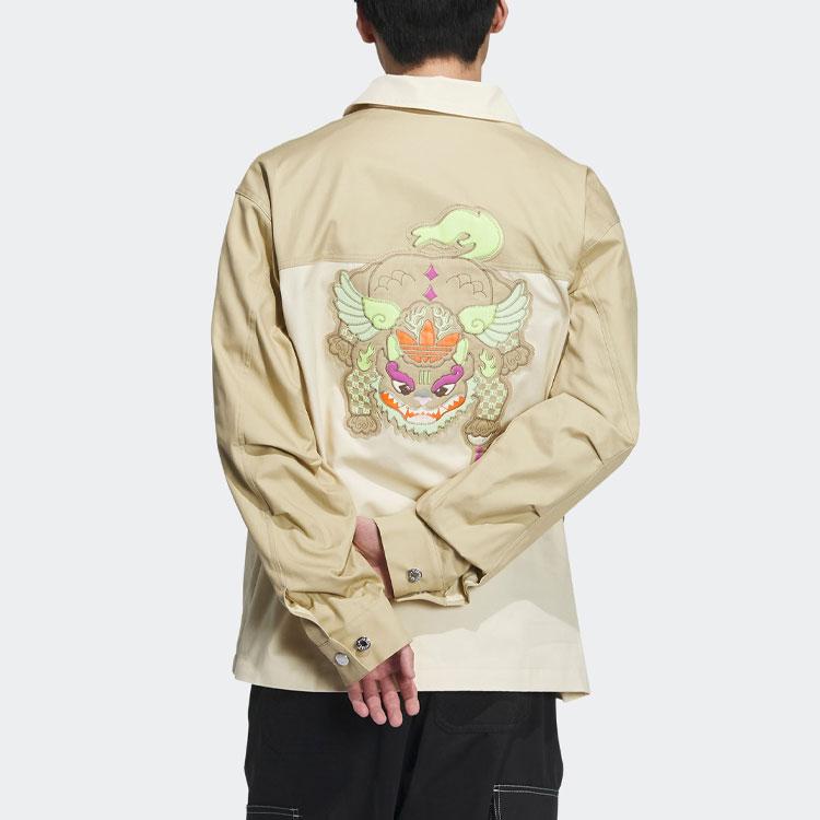 Adidas Originals Adidas Originals All Things Tracing Series Jacket Unisex Khaki Brown IK8660