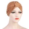 Women's Cotton and Linen Turban Twisted Women's Turban Muslim Turban Turban Chemical Cap Indian Headdress