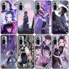 Anime Demon Slayer Kanao Shinobu Sama Silicone Phone Case For Xiaomi Redmi Note 11 10 9 8 Pro 11T 10T 10S 9S 8T 9 9A 9C 9T Black
