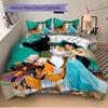 Princess Jasmine Rajah'S Adventure Print 3Pcs Bedding Setduvet Cover With 2 Bedropillowcase Home Birthday Gift