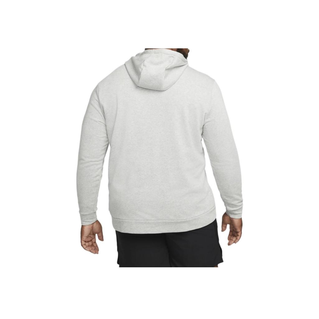 Nike Мужские толстовки с капюшоном Dry Solid Logo Light-Grey CZ6376-063
