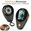 Автофокусный Цифровой Микроскоп Портативный 500-кратное Увеличение Оптический Микроскоп HD Мини Электронный Научный Микроскоп