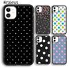 Krajews Милый горошек Пятнистый узор Чехол-бампер для телефона Для iPhone 16 15 SE2020 14 6 7 8 plus 11 12 13 pro max coque Fundas