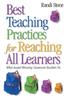 Книга Best Teaching Practices for Reaching All Learners : What Award-Winning Classroom Teachers Do