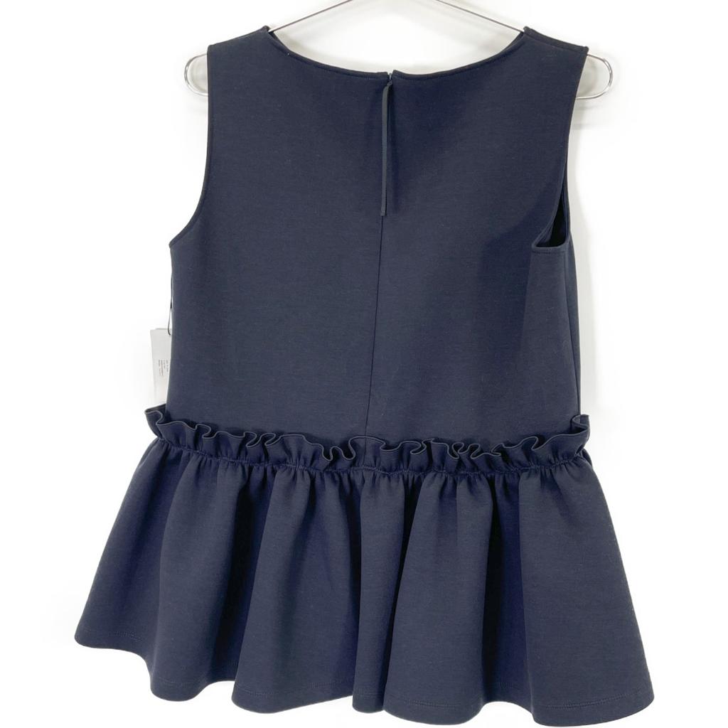 ADEAM 45230 25 years Navy Blossom TOP tops 0 blackUsed