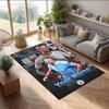 Erling Haaland Printed Crystal Velvet Rug Non‑Slip Crystal Velvet Carpet For Sofa Bedroom Indoor Home Decoration