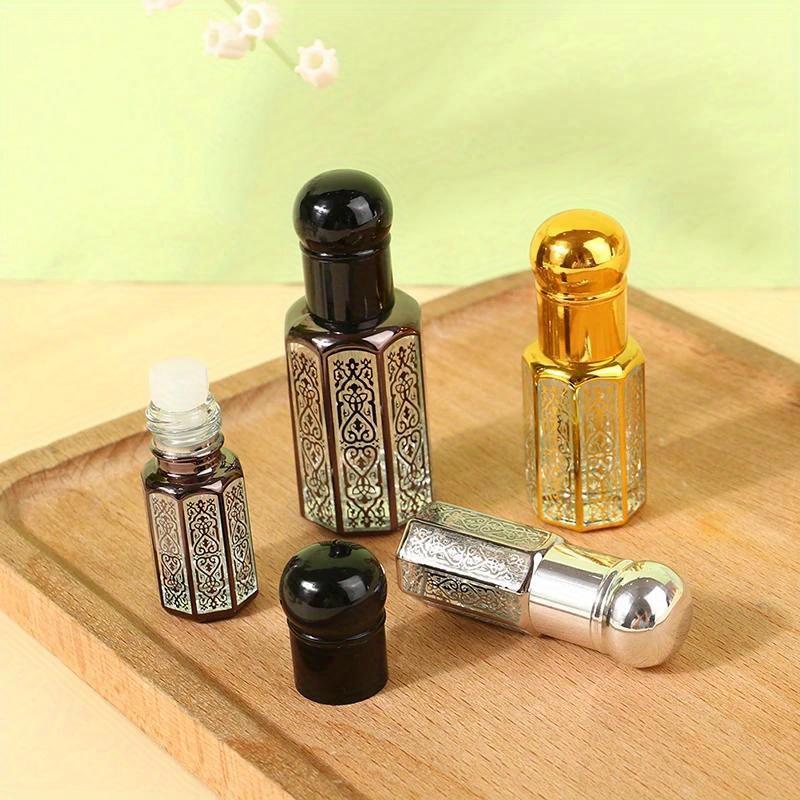 3ml/6ml/12ml Portable Essential Oil Ball Empty Bottle Perfume Walk Bead Bottle Massage Smear Small Sample Glass