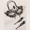 Temperament Rhinestones Jewelry Masquerade Half Face Eye Masks with Adjust Strap
