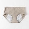 Physiological Underwear Women's Pure Cotton Antibacterial Physiological Pants Large Size Women's Mid Waist All Cotton Leak Proof Menstrual Underwear