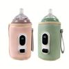 Travel Portable Bottle Thermostat With Five-Position Usb Control And Digital Display For Outdoor Use Comes With Usb Cord.