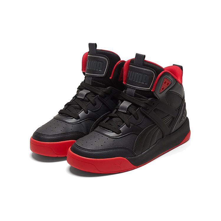 Puma Кроссовки Backcourt Mid Black Red Unisex Shadow Silver 374139-03