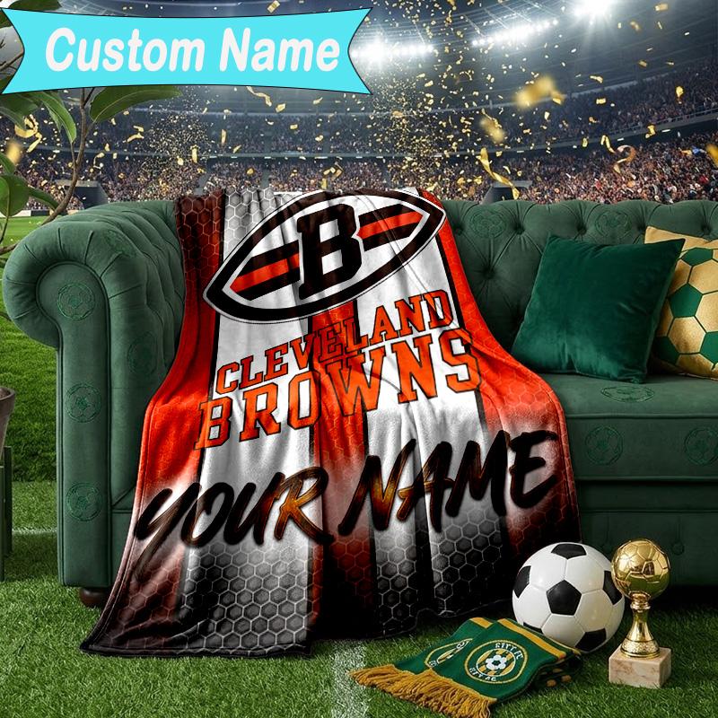 Custom Name Blanket Cincinnati Browns Legacy Blanket Bedding Blanket for Travel, Camping, Living Rooms, Offices, Sofas, Fan Christmas gift