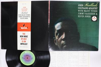 Виниловая пластинка JOHN COLTRANE  Ballads YP8574AI ABC IMPULSE 1976 Япония Джаз Б/у