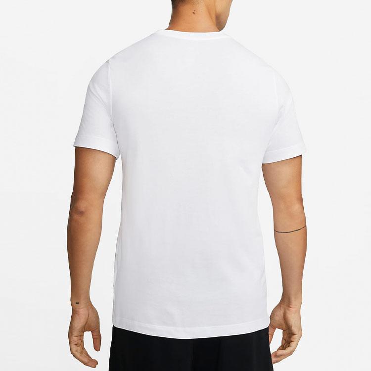 Nike Мужская футболка с круглым вырезом LeBron James Lion белого цвета DM2468-100