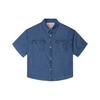 Джинсовая рубашка Levis с коротким рукавом на пуговицах Мужские рубашки LV2422268GS-001