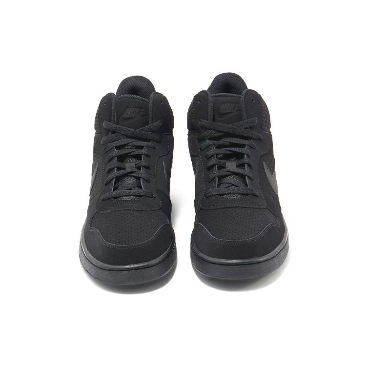 Nike Court Borough Mid Повседневные Удобные Поддерживающие Кроссовки Мужские Кроссовки Черные 838938-003