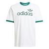 adidas Простая футболка Originals Trefoil Мужская белая JC8371