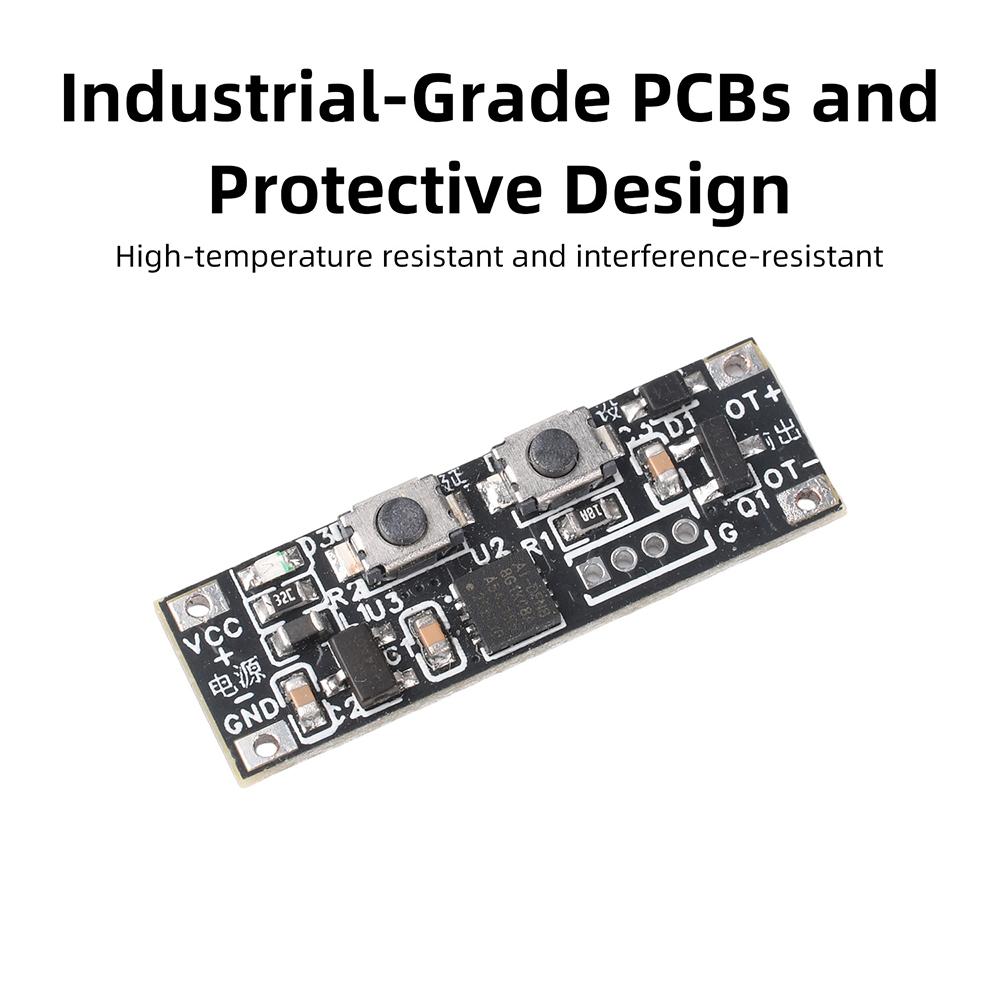 DC 3-20V Delay Time Module 0-60min Adjustable Delay 3A High Current Output 3 Working Modes Industrial Grade Timer Board