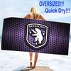 K Beerschot VA Print Beach Towel, Large Soft Quick Dry Towel for Beach Camping Swimming