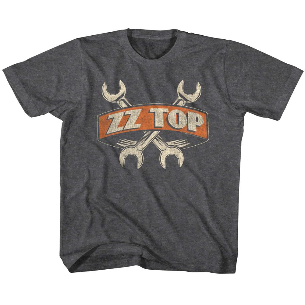 Футболка ZZ Top Rock Band Wrenches для мальчиков, девочек, молодежи, малышей, мерч с тура