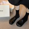 Туфли на плоской платформе Женские лоферы Дизайнерские Новые Оксфорды Весенние С квадратным носком Повседневная обувь для ходьбы Женские Кроссовки