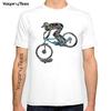 Bicycles MTB Print T Shirt Summer Men T-shirt Downhill Biking Print Casual Heartbeat Stimulation Exercise Male Harajuku Tshirt