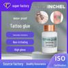 Без запаха, нетоксичный, водостойкий клей для татуировок на водной основе - нежный для кожи, идеально подходит для использования с цветной пастой и золотой пудрой.