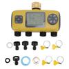 Sprinkler Timer for 3/4-1/2in Faucet IPX5 Waterproofing LCD Display Automatic Irrigation Controller