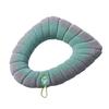 Toilet Seat Cover Mat Soft Velvet Fabric Universal Bathroom Toilet Seat Cover Washable Closestool Warmer Accessories