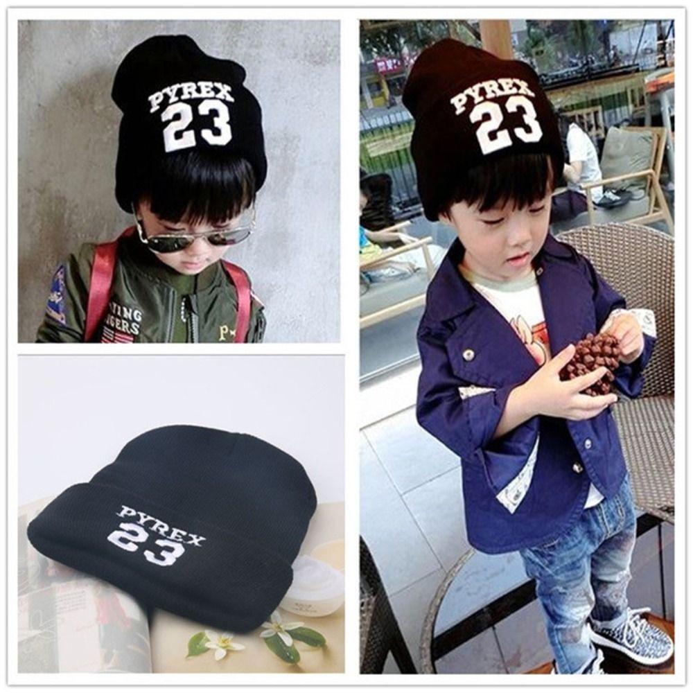 Warm Baby Knitted Hat Ear Protection Baby Beanie Cap Children's Accessories Thicken Cap Boys Girls
