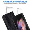 Fold7 Luxury Flip Phone Case for Samsung Galaxy Z fold 7 6 5 4 3 5G Diamond Grid Pattern Leather Anti Fall Protective Hard Cover