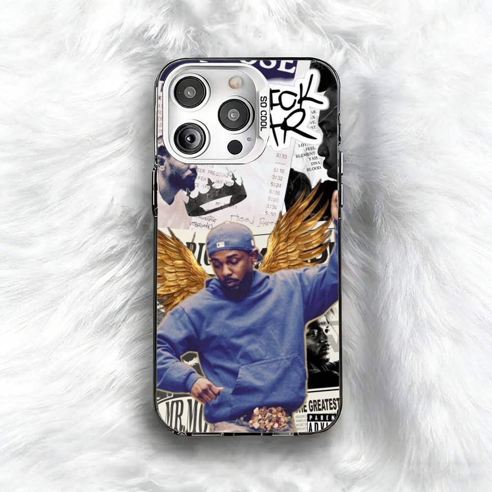 Чехол для телефона K.Dot-K-Kendrick L-Lamar Для iPhone 16 17 15 14 12 13 Pro Max Черный Цвет Ударопрочный Чехол