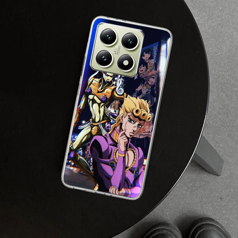 Чехол для телефона JoJo Adventure Giorno Giovanna для Xiaomi Redmi Note 15 14 13 12 11 Pro Plus 14S 12S 11S 11T 11E 10S 10 Кастоми